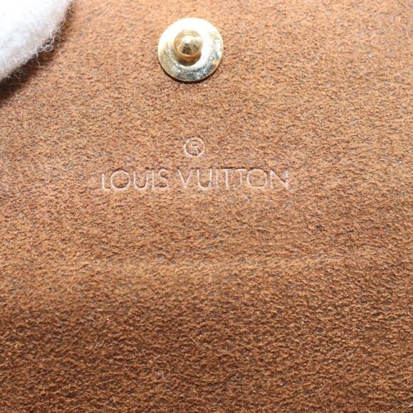 LOUIS VUITTON Damier Ebene Cuff Case M64681 LV Auth - Picture 14 of 16